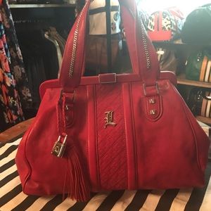 L.A.M.B leather handbag